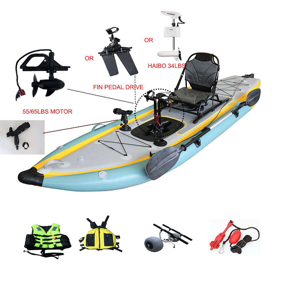 Pedal Propulsion Foldable Infl - Fishing Kayak Sit In recensione e prezzo
