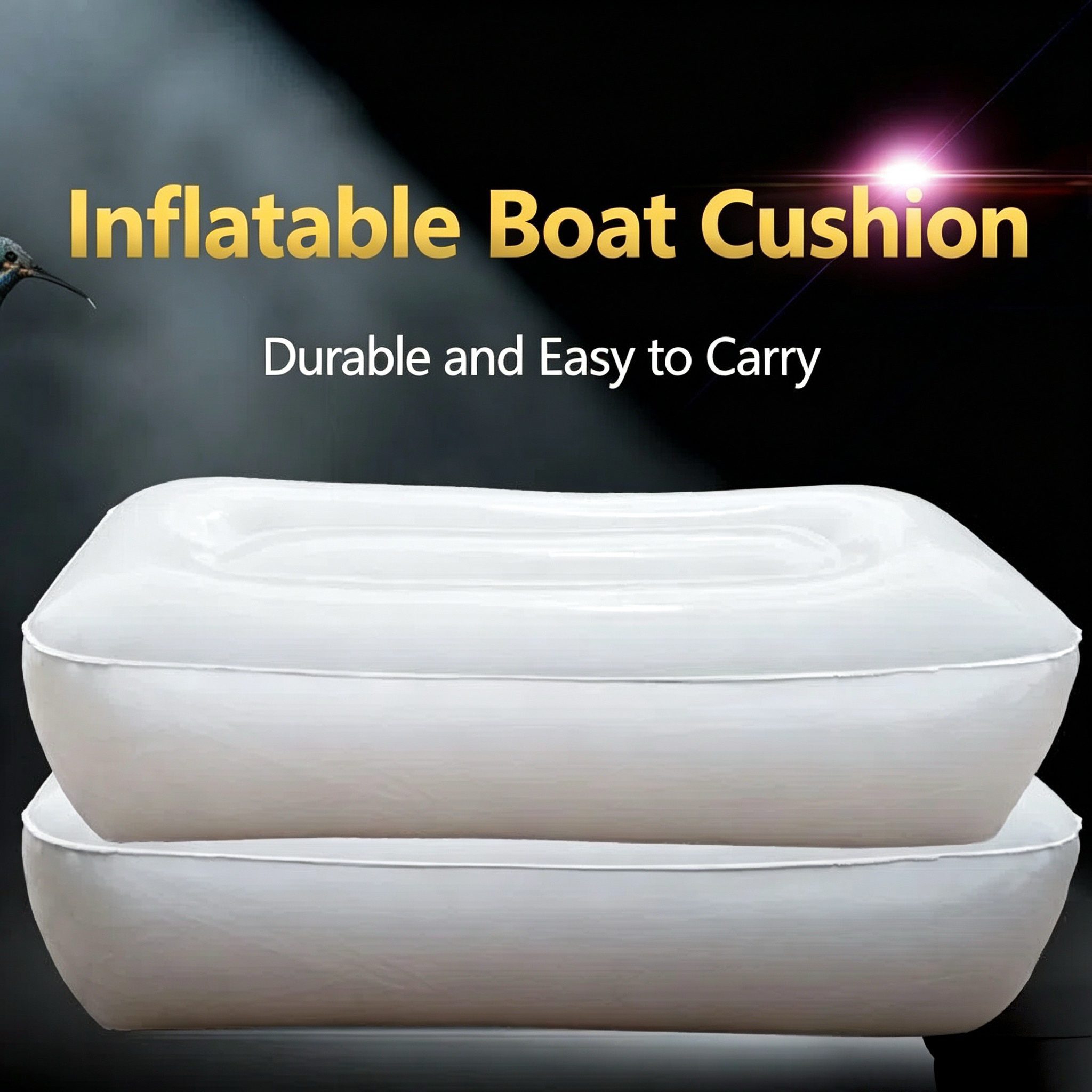 Thickened PVC Inflatable Seat, - Fishing Kayak Seat recensione e prezzo