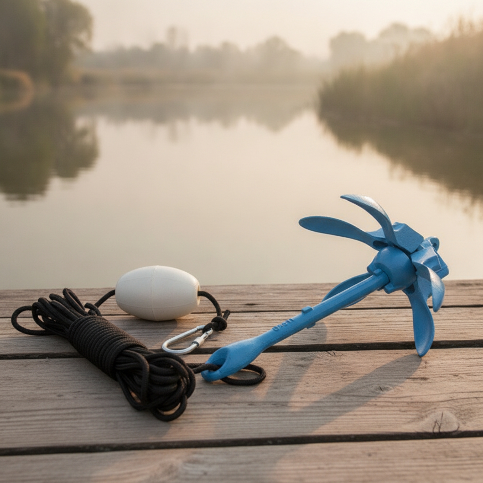 Folding Anchor Kit with Buoy a - Fishing Kayak Anchor recensione e prezzo