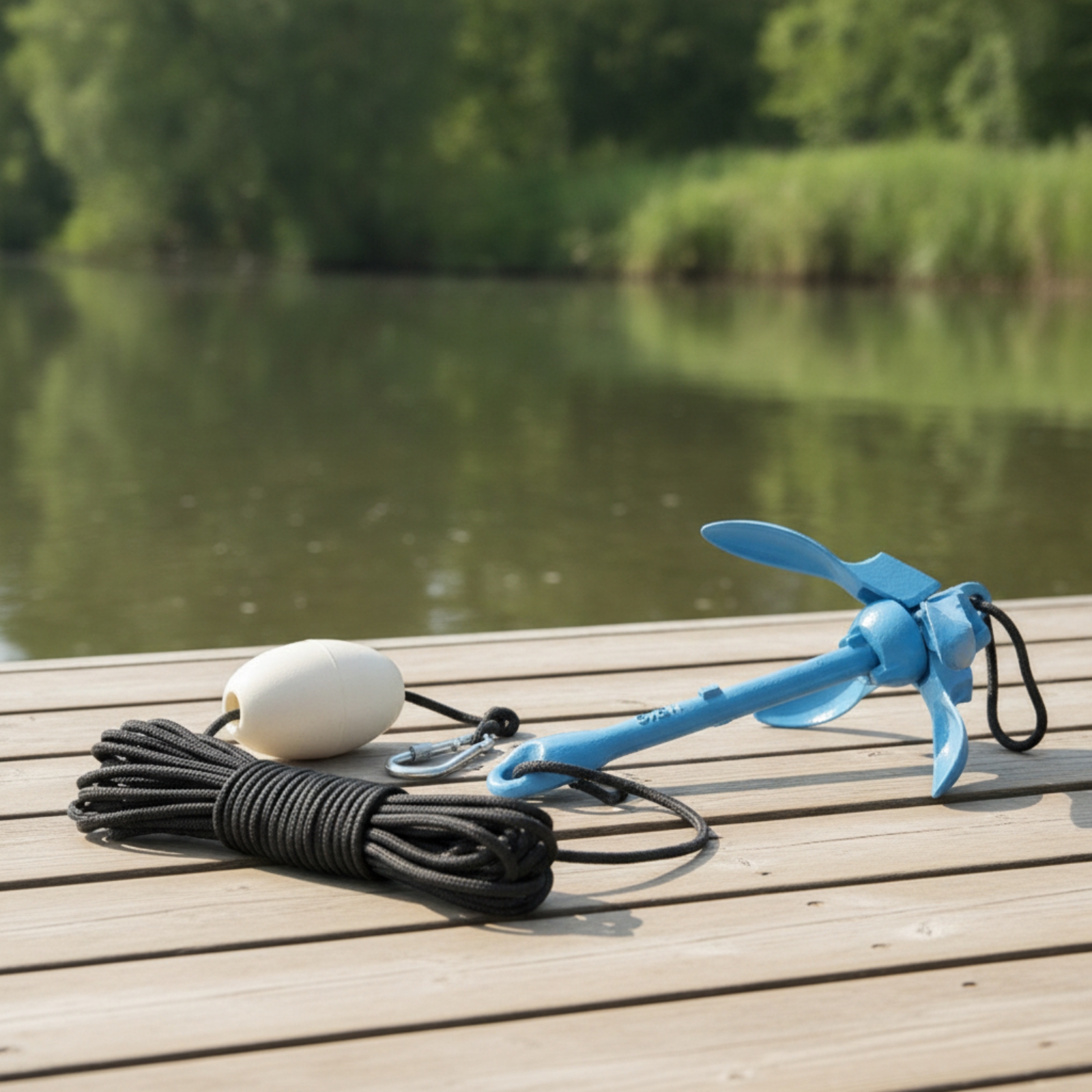 Folding Anchor Kit with Buoy a - Fishing Kayak Anchor recensione e prezzo