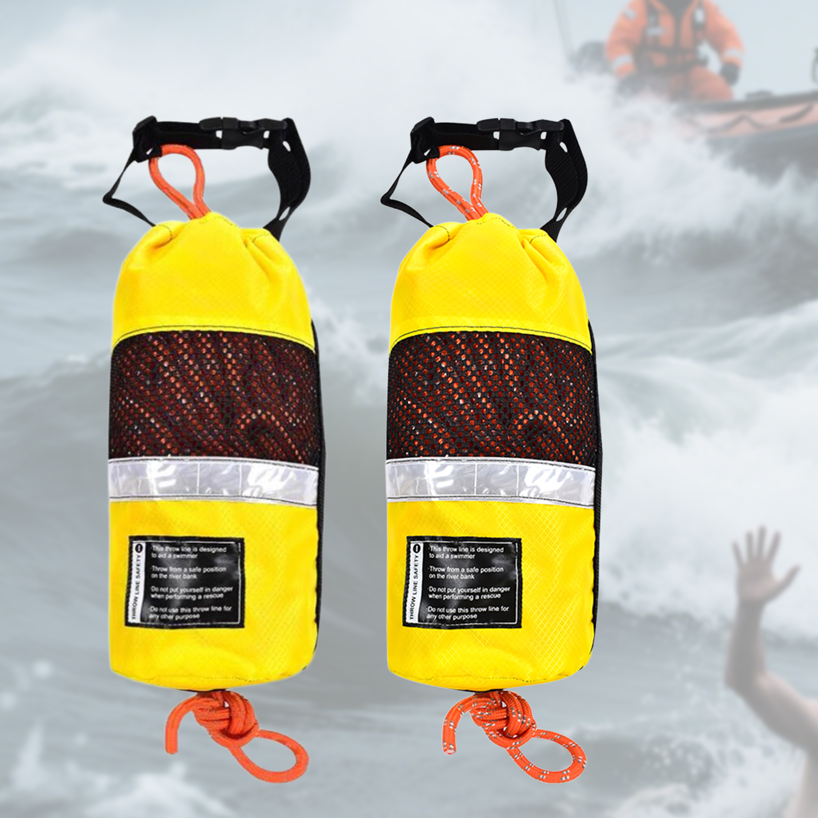Throw Bag for Water Rescue Mar - Fishing Kayak Crate recensione e prezzo