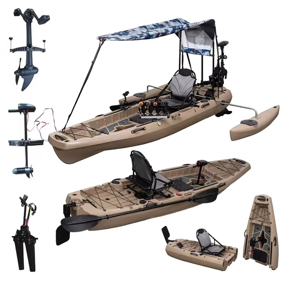 LLDPE Modular Kayak Canoe w/Pe - Fishing Kayak Pedal Drive recensione e prezzo