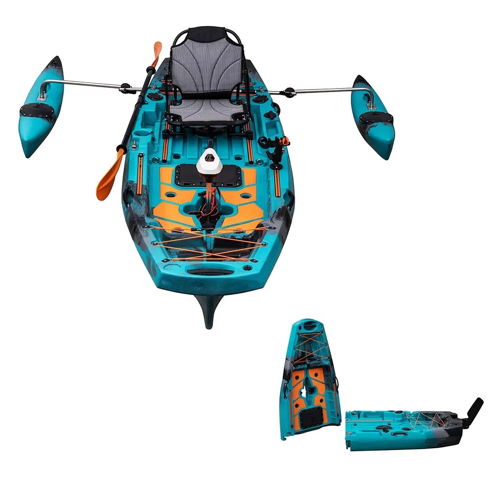 LLDPE Modular Kayak Canoe w/Pe - Fishing Kayak Pedal Drive recensione e prezzo