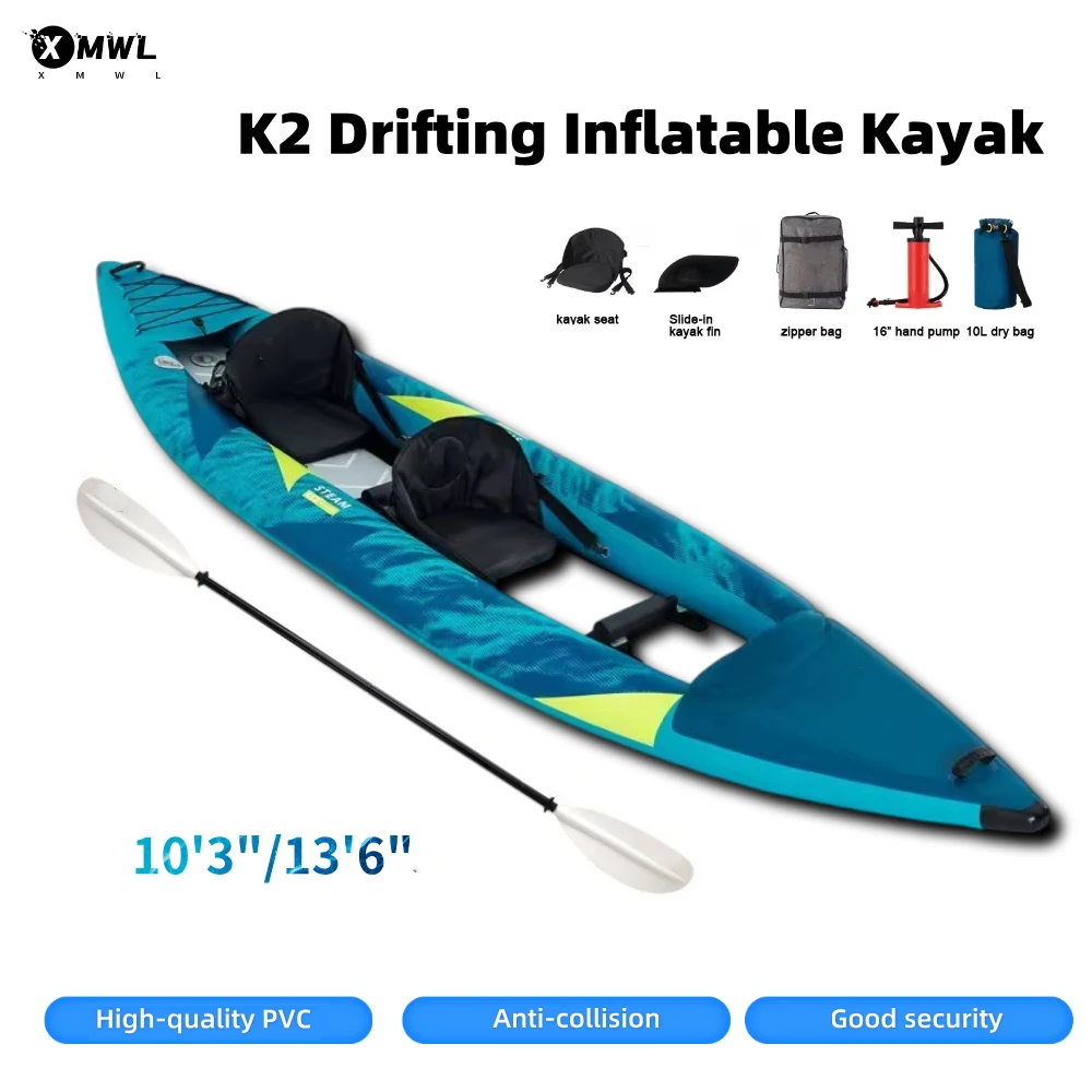 Canoe Kayak Inflatable Boat 1- - Fishing Kayak Inflatable recensione e prezzo