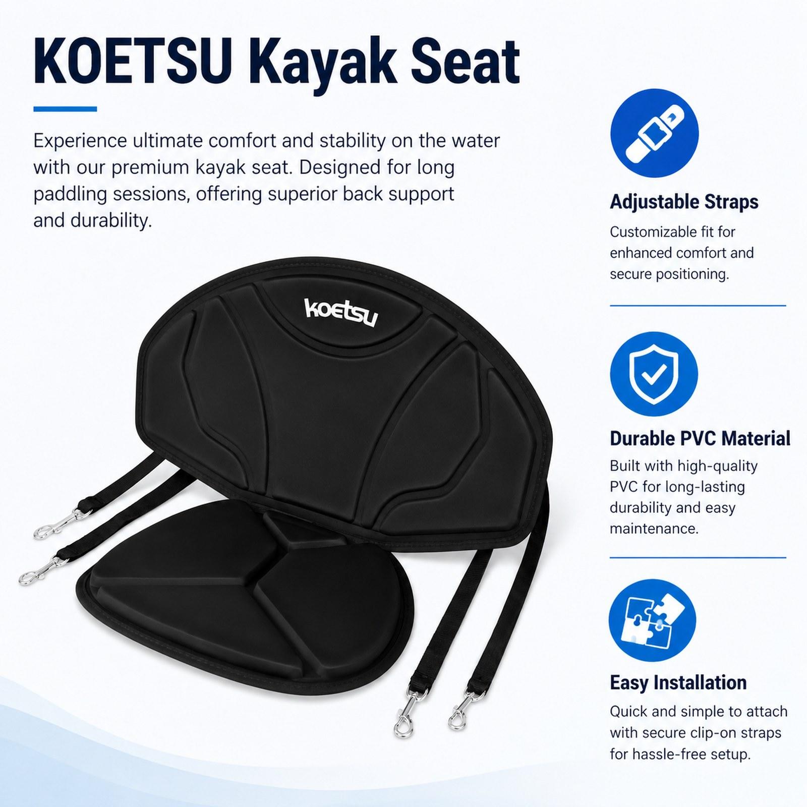 Kayak Seat Cushion Backrest Su - Fishing Kayak Sit In recensione e prezzo