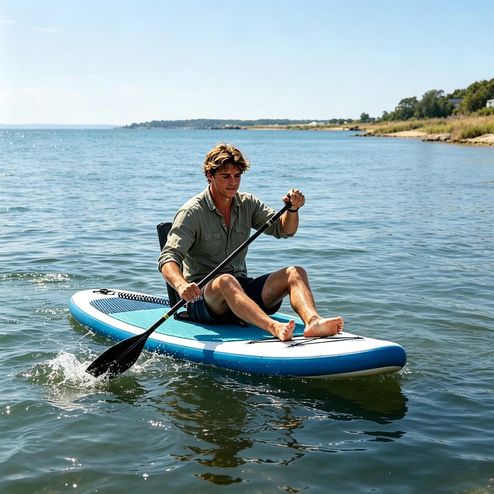 Kayak Seat Cushion Portable Re - Fishing Kayak Paddle recensione e prezzo