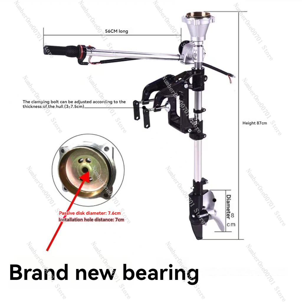 Outboard Motor Propeller  Lawn - Fishing Kayak Inflatable recensione e prezzo