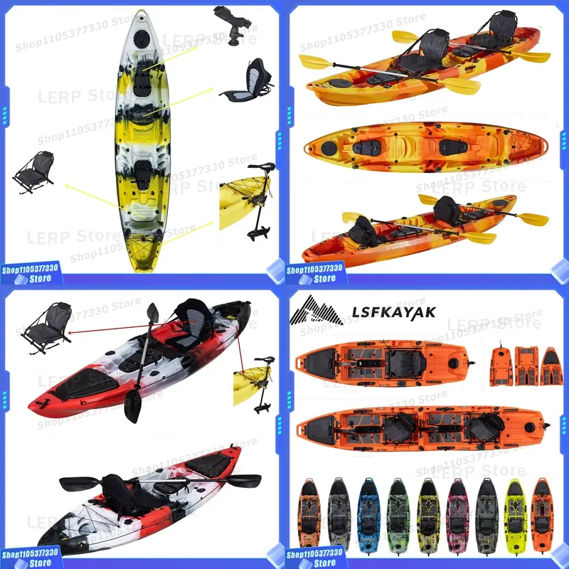 2 Person Plastic Rigid Sit Ton - Fishing Kayak Sit In recensione e prezzo