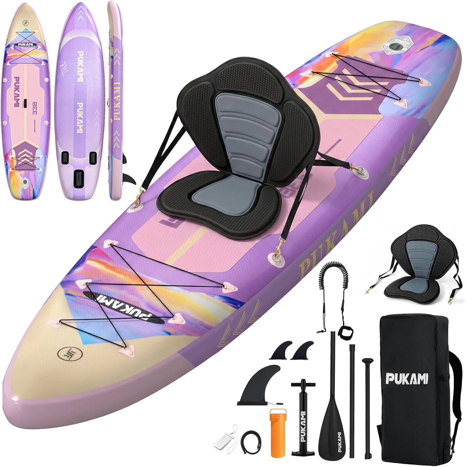 Extra Wide Inflatable Stand Up - Fishing Kayak Paddle recensione e prezzo